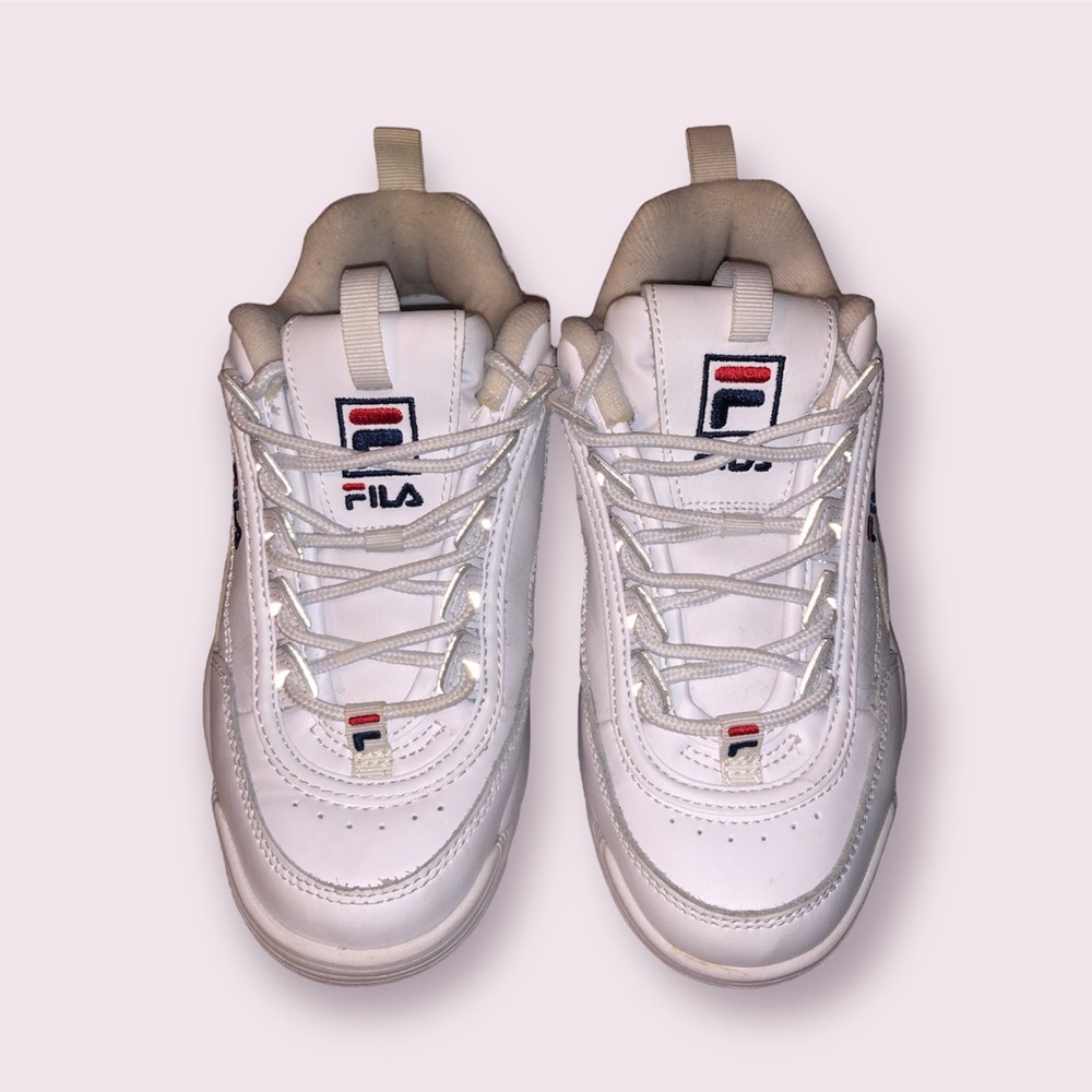 FILA Women’s Disruptor 2 Premium Sneakers, Size 7 - Picture 2 of 7